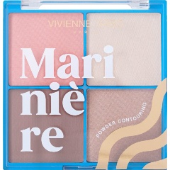 Изображение товара Пудровая палетка для скульптурирования лица Vivienne Sabo Mariniere 01
