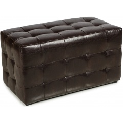 Изображение товара Пуф VENTAL ПФ-11 коричневый стильное мягкое сиденье для дома и офиса