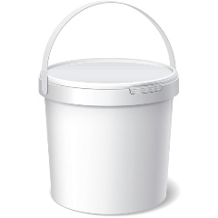 Изображение товара Фасадная краска ПУФАС FASSADENWEISS белая, Основа А мороз. (1л) ФВ образец