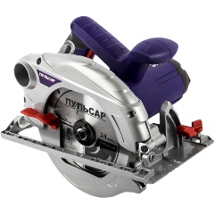 Изображение товара Дисковая пила ПУЛЬСАР ПД 190-1600 1600Вт, 190мм, профессиональный инструмент