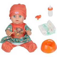 Изображение товара Интерактивная кукла Чебурашка 30 см с звуковыми фразами и аксессуарами