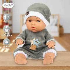 Изображение товара Пупс Lisa Doll 133035 Виниловый серый 30 см