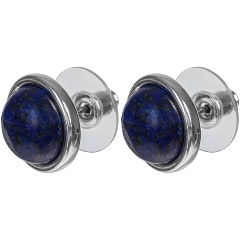 Изображение товара Пусеты FIORE LUNA NATURAL LAPIS из натурального камня для женщин