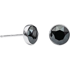 Изображение товара Пусеты Jet Hemitate Fiore Luna SWE297 JH S с кристаллами для женщин