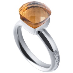 Изображение товара Кольцо QUDO Firenze champagne 18 мм 612073 BR/S