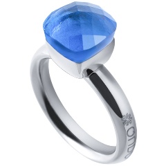 Изображение товара Кольцо QUDO Firenze ocean 17.2 мм 612112 BL/S