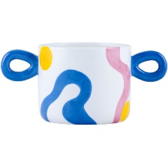 Изображение товара Кашпо QUE RICO Мариана "Санни кружится" 23,5x13,5x10,5 см (148-01304)