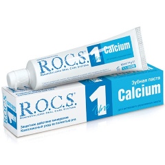 Изображение товара Зубная паста R.O.C.S UNO Calcium Кальций, 74 гр