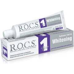 Изображение товара Зубная паста R.O.C.S UNO Whitening Отбеливание, 74 гр