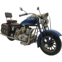 Изображение товара Декоративная модель мотоцикла R&D "Harley Davidson", синий