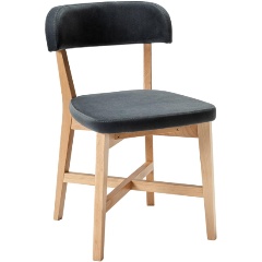 Изображение товара Стул R-HOME Frank Pro Diag Grey/Натуральный бук