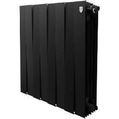 Изображение товара Биметаллический радиатор Royal Thermo PianoForte 500 Noir Sable 8 секций