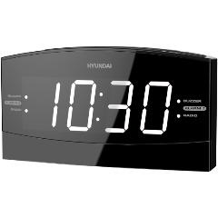 Изображение товара Радиобудильник Hyundai H-RCL238, черно-белый