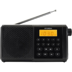 Изображение товара Радиоприемник Hyundai H-PSR115, черный