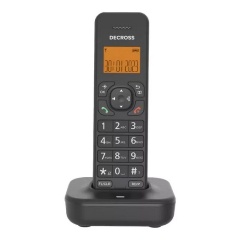 Изображение товара Радиотелефон DECROSS DECT DC1102B с телефоном на 50 номеров GSM
