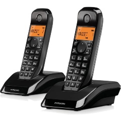 Изображение товара Радиотелефон Motorola DECT S12 DUO, чёрный