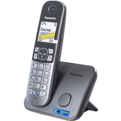 Изображение товара Радиотелефон Panasonic KX-TG6811RUM (Уценка) с Caller ID и голосовым сообщением