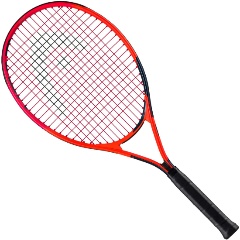 Изображение товара Ракетка для большого тенниса детская HEAD Radical 25 Gr07, 234913, для дет.8-10лет, алюминий, со струнами, оранжевый