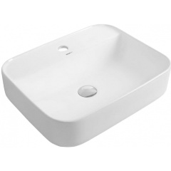 Изображение товара Раковина Aquanet Soul-2 накладная из керамики белого цвета 40х50 см