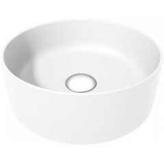 Изображение товара Белая круглая раковина Maretti EA13NS10-740 из санфарфора 41x41x14 см