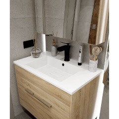 Изображение товара Раковина для ванной Uperwood May 80х48х14,2 см, белая глянцевая