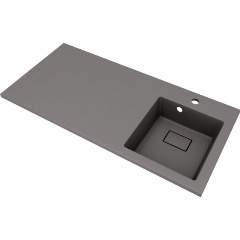 Изображение товара Раковина Florentina Аванти 1000R, серый шелк