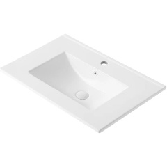 Изображение товара Раковина встраиваемая санфарфор, белая Orange B03-700W