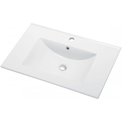 Изображение товара Раковина встраиваемая санфарфор, белый глянец Agger ASF11800