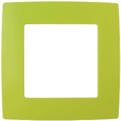 Изображение товара Рамка 1-постовая ЭРА 12 светло-зеленая 12-5001-26