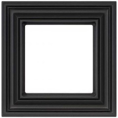 Изображение товара Рамка 1-постовая Liregus Retro черный матовый 29-243