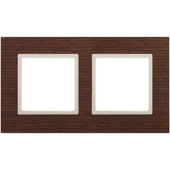 Изображение товара Рамка 2-постовая ЭРА Elegance 14-5302-09 Б0034574