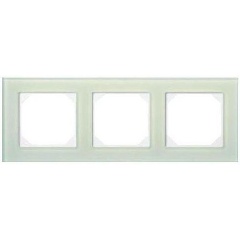 Изображение товара Рамка 3-постовая Liregus Epsilon стекло натуральное 28-243