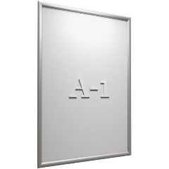 Изображение товара Информационная рамка Attache настенная А1 алюминиевый клик-профиль серебристая