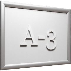 Изображение товара Рамка настенная Attache с клик-профилем 25 мм формат А3 серебристая