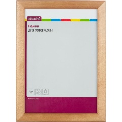 Изображение товара Рамка А4(21х30)ATTACHE светлая сосна, деревянный б