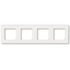 Изображение товара Рамка ABB Levit 4 поста жемчуг / ледяной, 2CHH015040A6068