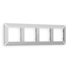 Изображение товара Рамка AMBRELLA VOLT AF110404 для документов и фотографий серебро