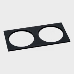 Изображение товара Рамка декоративная Italline IT06-6016 black FR2