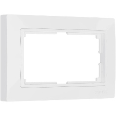 Изображение товара Рамка для двойной розетки Werkel Snabb basic белый W0082001 4690389161490