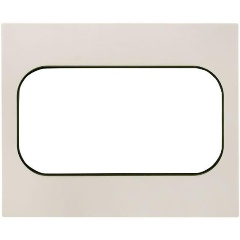 Изображение товара Рамка EKF 2-м Стокгольм бел. с линией цвета черн. PROxima, EYM-G-303-20