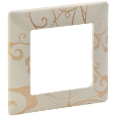Изображение товара Рамка Legrand Valena LIFE "Ампир бежевый".1-постовая универсальная
