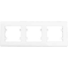 Изображение товара Рамка Makel 3-м Karea RIZZ бел., 88001703