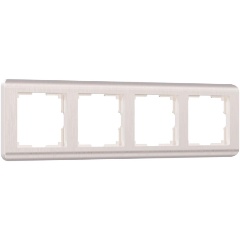 Изображение товара Рамка на 4 поста Werkel Stream перламутровый W0042113 4690389162503