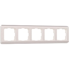 Изображение товара Рамка на 5 постов Werkel Stream перламутровый W0052113 4690389162534
