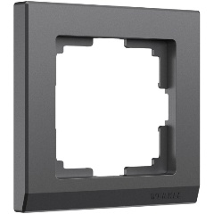 Изображение товара Рамка Werkel Stark на 1 пост графит W0011864 4690389194498