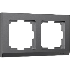 Изображение товара Рамка Werkel Stark на 2 поста графит W0021864 4690389194504