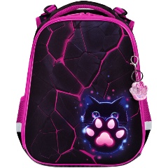 Изображение товара Ранец BRAUBERG PREMIUM с брелком Pink lava 17 л для детей 6-10 лет