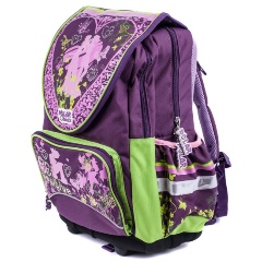 Изображение товара Школьный ранец Polar Д1308 35 л фиолетовый эргономичная спинка