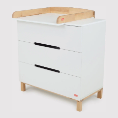 Изображение товара Комод RANT INDY 96 3 ящика Cloud White для детской комнаты