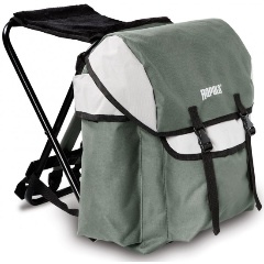 Изображение товара Рюкзак со стулом Rapala Iceman водонепроницаемый для рыбалки большой объем